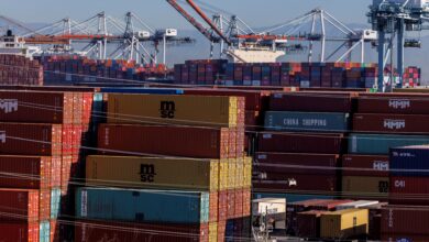Portos da Costa Oeste dos EUA enfrentam queda no PIB