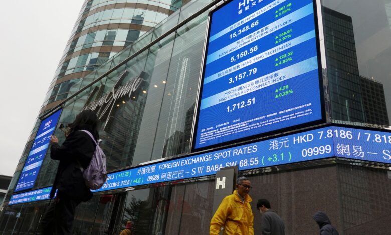 Mercado de Hong Kong em alta com novas listagens de ações