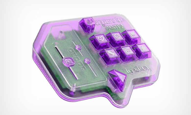 Twitch apresenta macro pad minimalista para streamers