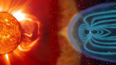NASA observa sincronia entre flares solares e pulso na órbita terrestre