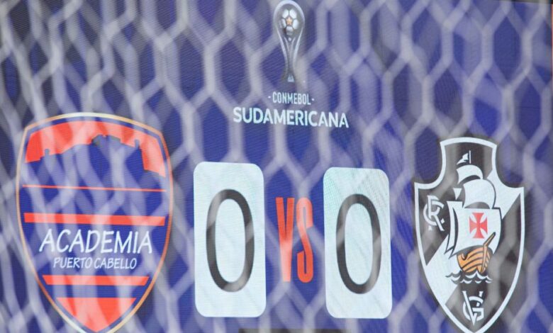 Vasco e Puerto Cabello anunciam escalações para Sul-Americana