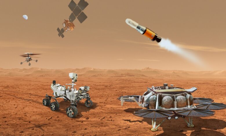 NASA cancela missão de retorno de amostras de Marte