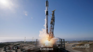 SpaceX lança foguete Falcon 9 e leva satélites à órbita
