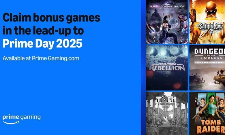 Amazon Prime adiciona 6 clássicos de games este mês