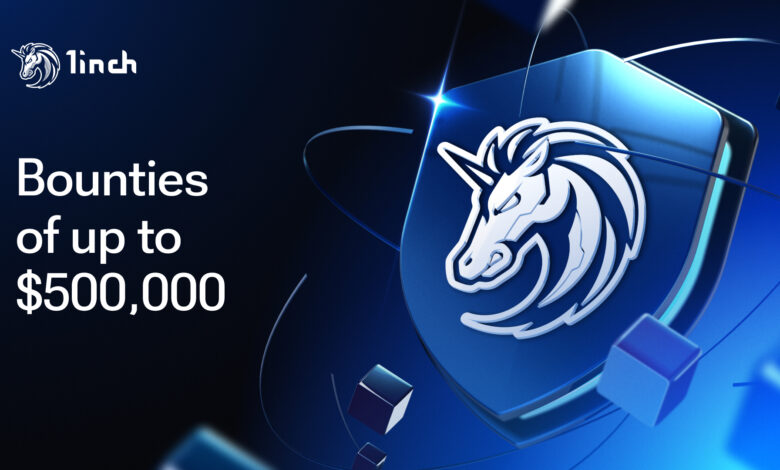 1inch amplia recompensas por vulnerabilidades até US$ 500K