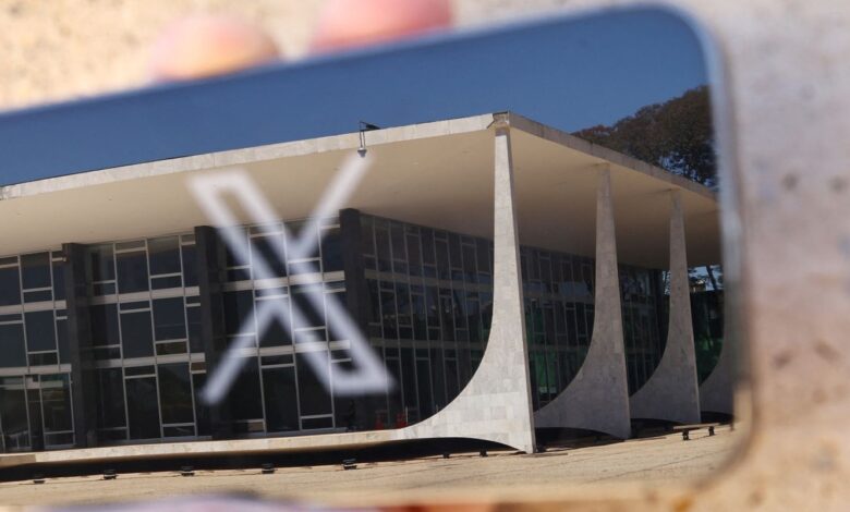 STF analisa recurso da Rede X sobre perfis de Carla Zambelli