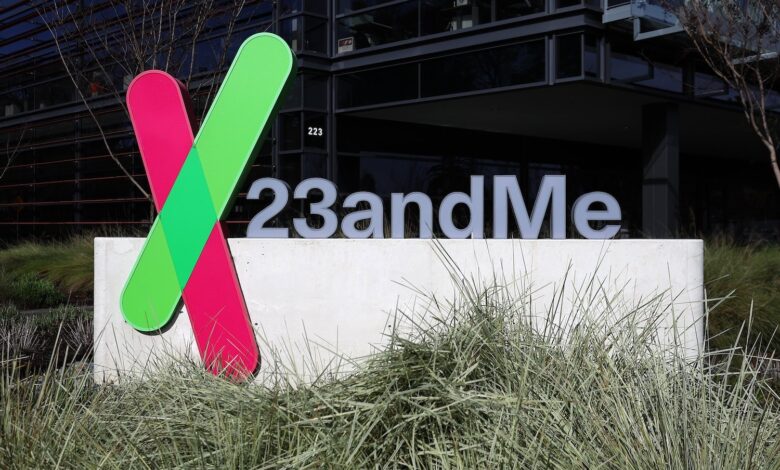 23andMe reabre leilão de dados com oferta de US$ 305 milhões