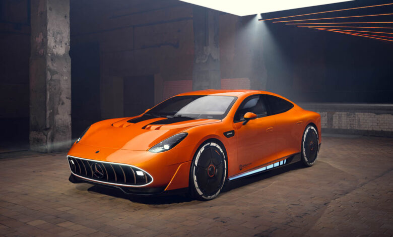 Mercedes-AMG apresenta conceito GT XX com design elétrico