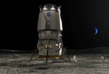 Blue Origin apresenta plano de missão lunar com foguetes