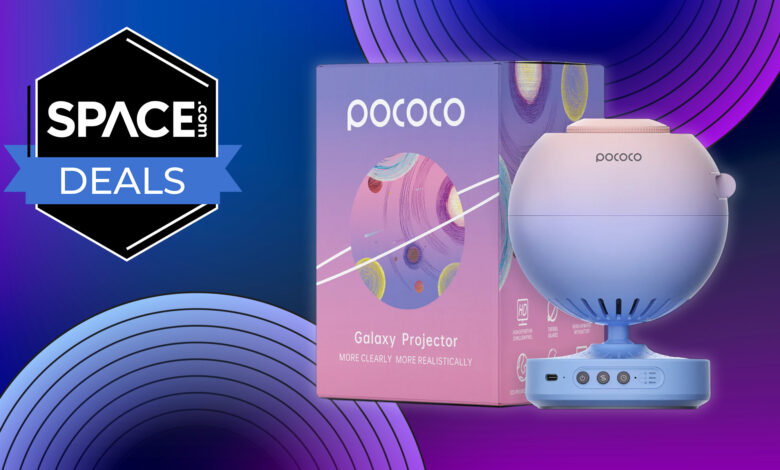 Pococo Galaxy apresenta projetor estelar com 28% de desconto