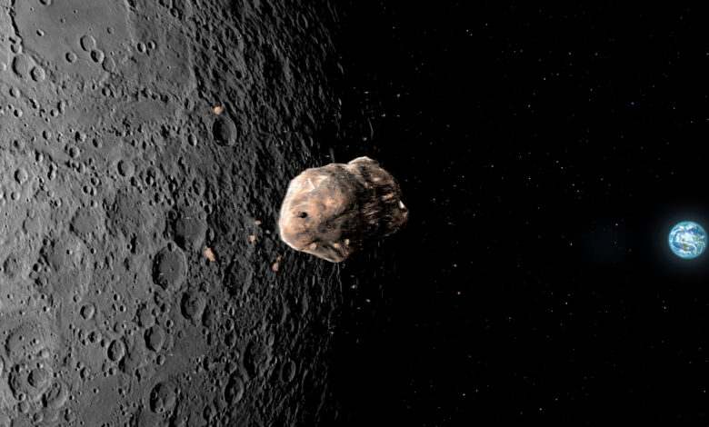 NASA eleva probabilidades de impacto de asteroide na Lua em 2032
