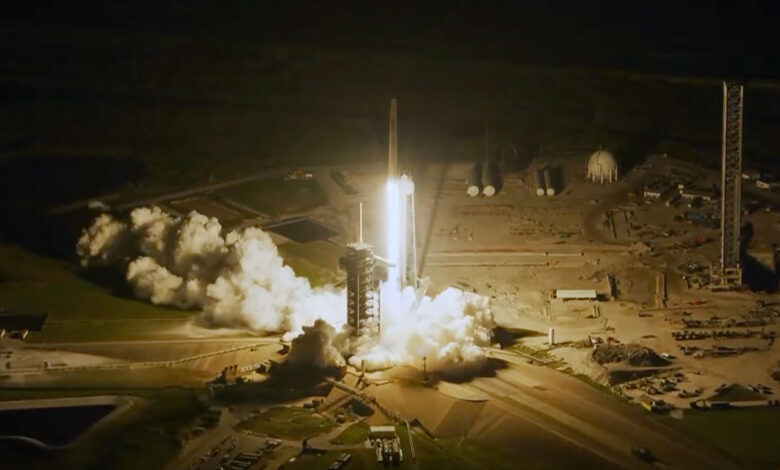 SpaceX lança missão Axiom-4 com astronautas para a ISS