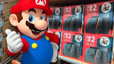 Switch 2 chega com telas grampeadas no lançamento da GameStop