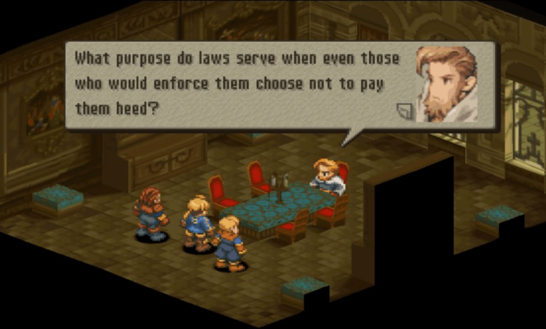 Final Fantasy Tactics discute política e sua relevância