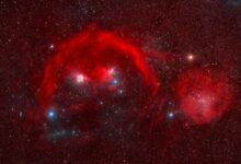 NASA captura foto deslumbrante da constelação Orion