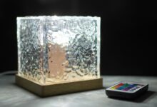 Jiawen lança projetor galáctico com luzes de órbita