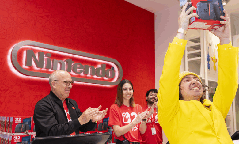 Nintendo garante entrega do Switch 2 em meio à alta demanda