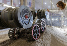 NASA explora solo lunar com rover em simulação