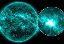 NASA registra flare solar que gera blackout de rádio no Pacífico