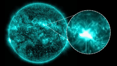 NASA registra flare solar que gera blackout de rádio no Pacífico