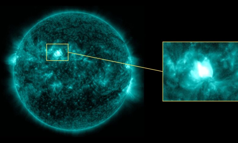 NASA monitora explosão solar e provoca blackout de rádio