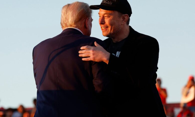 Elon Musk discute estratégia de gadgets com Trump