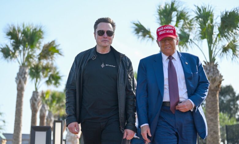 Musk recebe aviso de Trump sobre financiamento a democratas