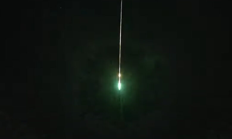NASA registra meteoro brilhante sobre Nova York