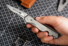 Ezsharp inova com faca dobrável e lâminas intercambiáveis