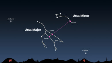NASA orienta como encontrar a Pequena Ursa nesta verão