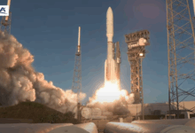 Amazon lança satélites da missão Project Kuiper em foguete