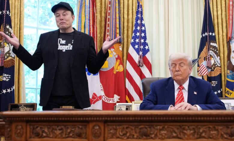 Elon Musk critica Trump, mas pergunta sobre gadgets persiste