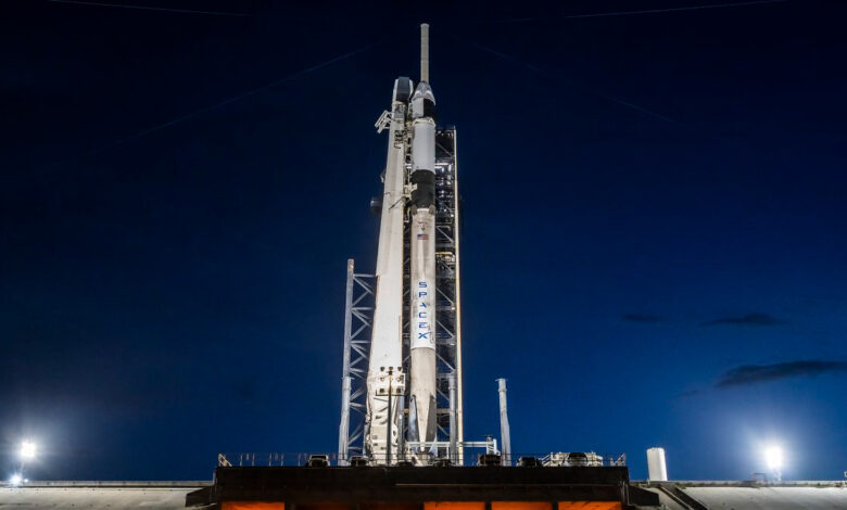 SpaceX adia missão Ax-4 devido a vazamento de propulsor