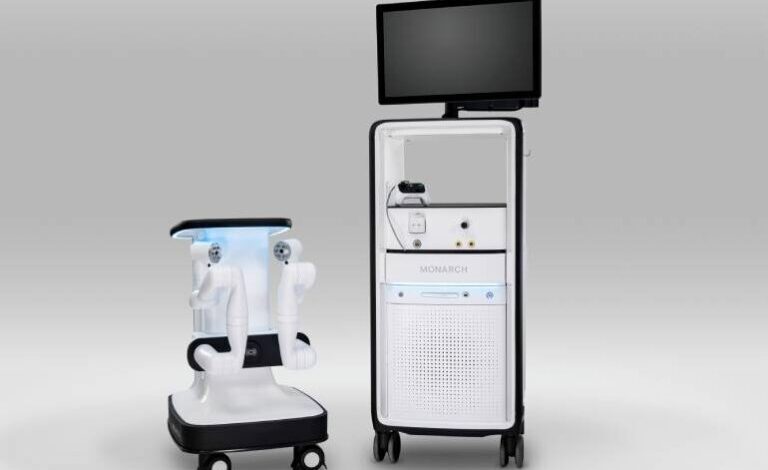 J&J apresenta dados positivos do robô Monarch em broncoscopia