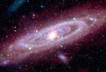 NASA revela nova imagem da galáxia de Andrômeda em 2,5 milhões km