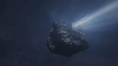 Astrônomos observam cometa gigante em explosão de gases