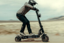 Scooter elétrica de 68MPH promete revolucionar design de veículos