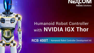 NEXCOM integra robô NexCOBOT ao laboratório de AI da NVIDIA