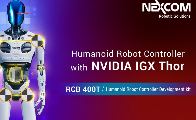 NEXCOM integra robô NexCOBOT ao laboratório de AI da NVIDIA