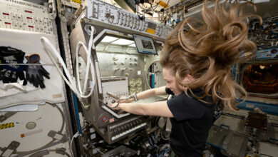 NASA destaca experiências de astronauta na ISS