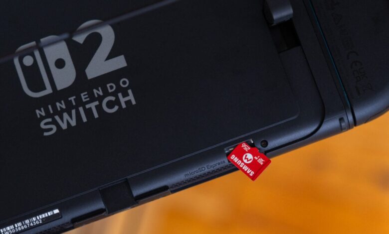 Switch 2 ganha opções para aumentar armazenamento de games