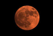NASA transmite a Lua de Morango em sua órbita tonight
