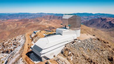 Vera Rubin observa impacto de satélites em órbita terrestre