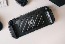 Design robusto: case para Switch 2 compatível com Dock