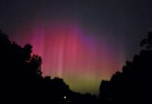NASA registra auroras provocadas por tempestade geomagnética