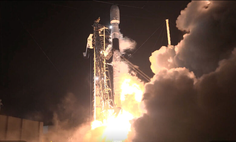 SpaceX lança satélite Starlink em órbita baixa terrestre