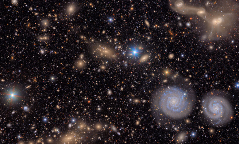 Vera Rubin Observatory revela imagem profunda do espaço