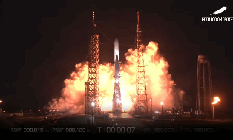 Blue Origin adia lançamento do foguete New Glenn para 15 de agosto