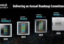 AMD apresenta aceleradores MI350 com 35X mais desempenho em AI
