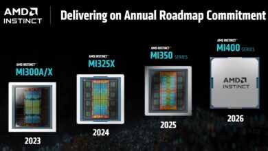 AMD apresenta aceleradores MI350 com 35X mais desempenho em AI